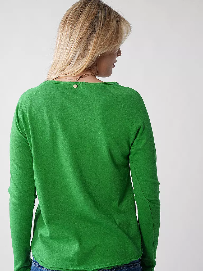 RICH & ROYAL | Camiseta de manga larga | Verde claro