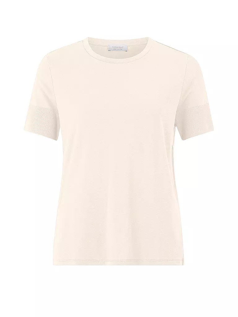 RICH & ROYAL | Camiseta | Crema