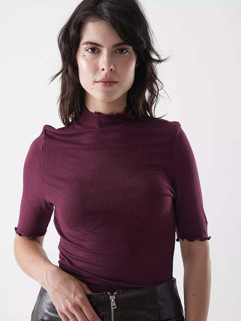 RICH & ROYAL | Camiseta | Rojo oscuro