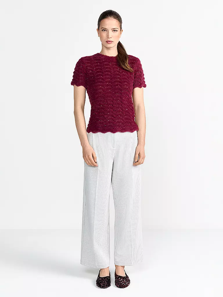 RICH & ROYAL | Camiseta | Rojo oscuro