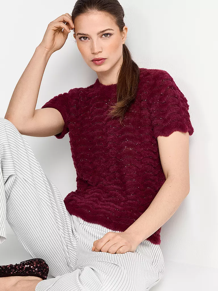 RICH & ROYAL | Camiseta | Rojo oscuro
