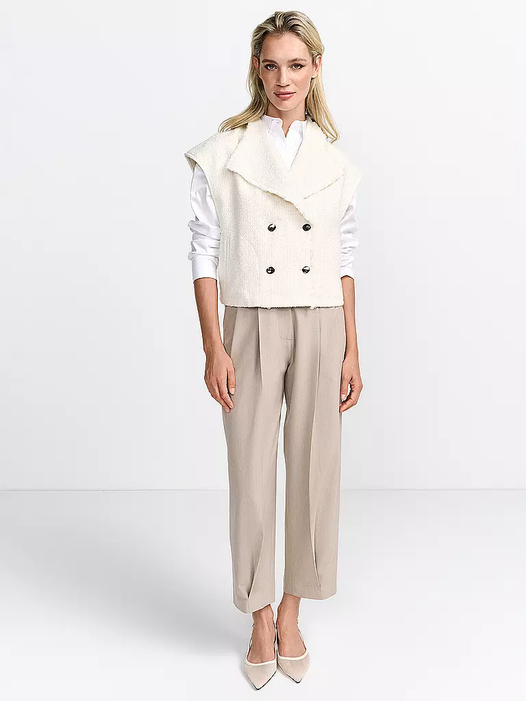 RICH & ROYAL | Chaleco | Crema