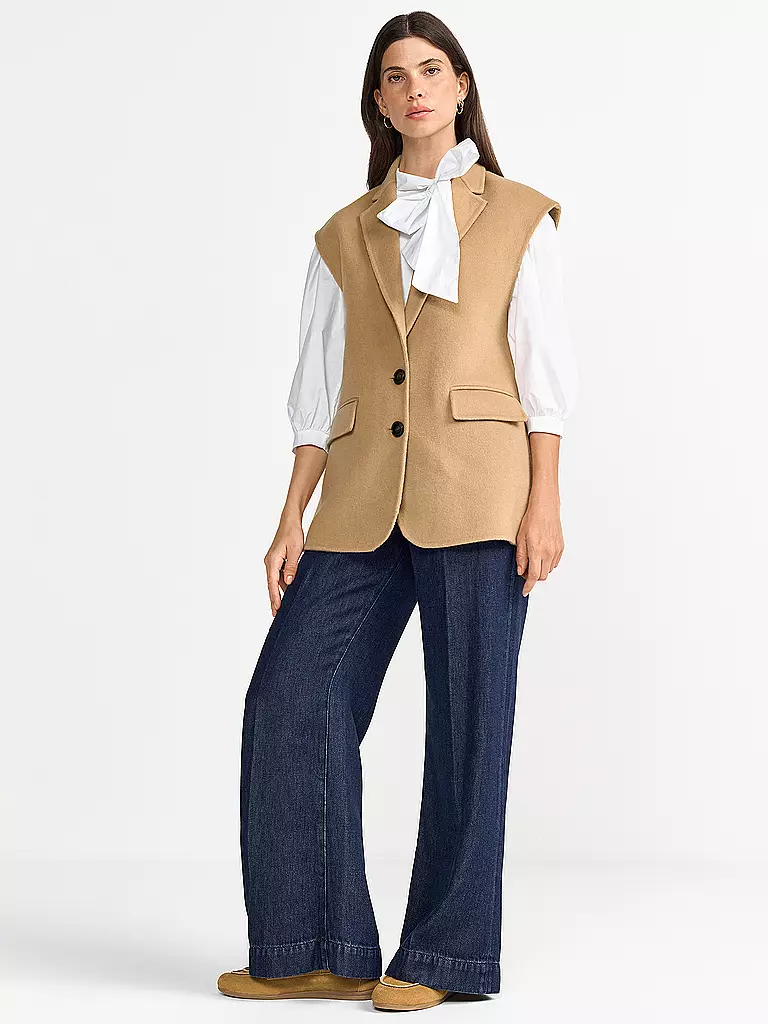 RICH & ROYAL | Chaleco | Camel