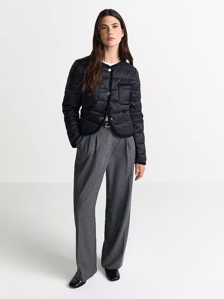 RICH & ROYAL | Chaqueta acolchada ligera | Negro