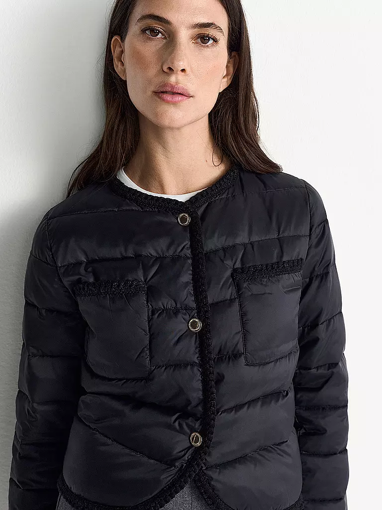 RICH & ROYAL | Chaqueta acolchada ligera | Negro