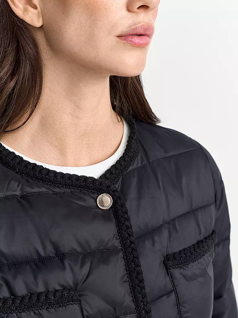 RICH & ROYAL | Chaqueta acolchada ligera | Negro