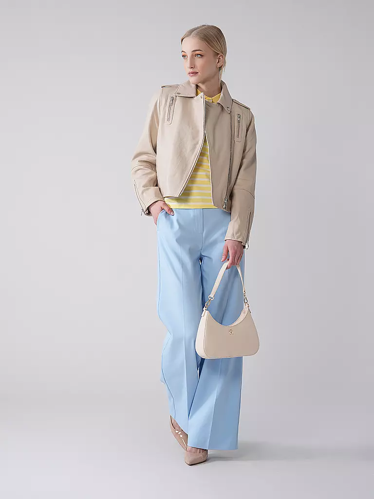 RICH & ROYAL | Chaqueta de cuero | Beige