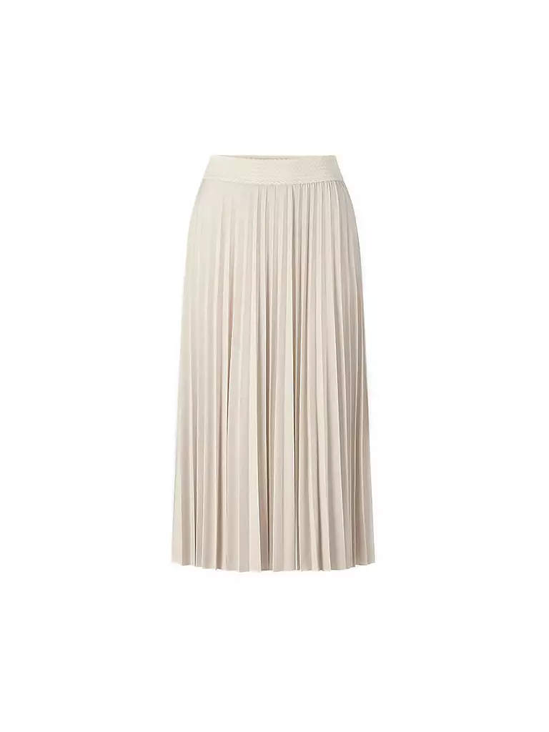 RICH & ROYAL | Falda plisada | Beige