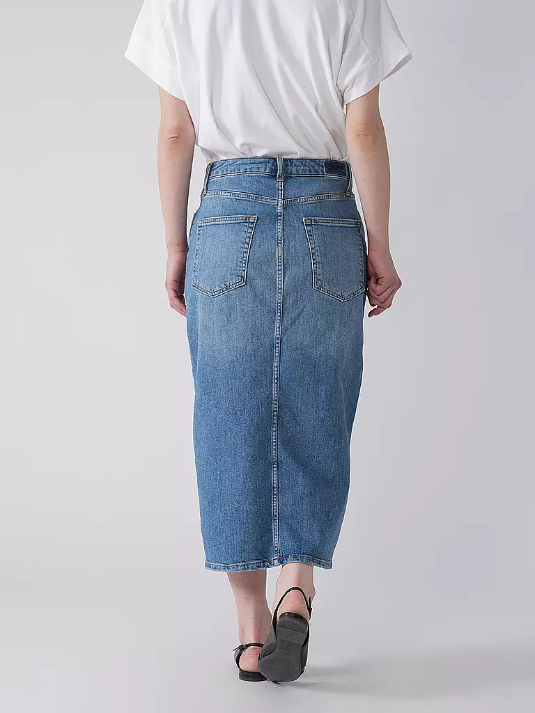 RICH & ROYAL | Falda vaquera | Azul