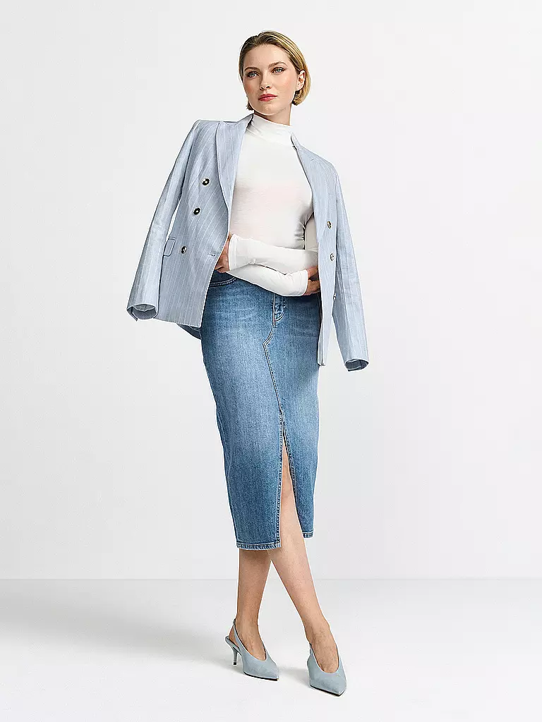 RICH & ROYAL | Falda vaquera | Azul