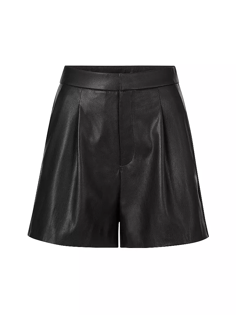 RICH & ROYAL | Hose in Lederoptik | Negro