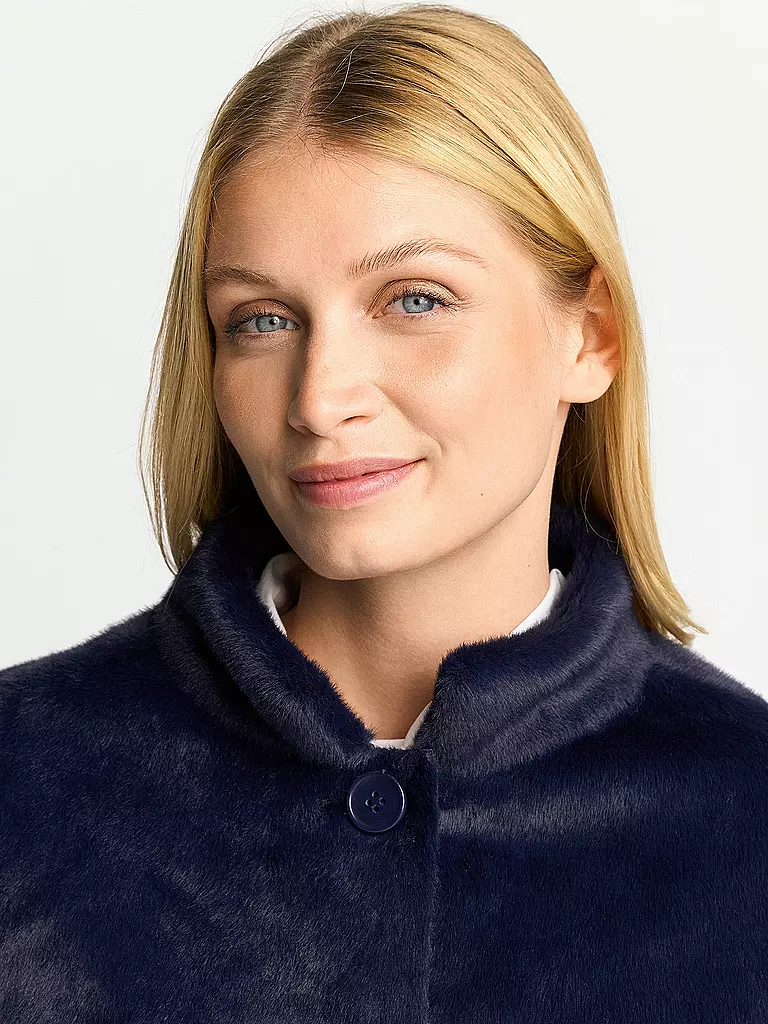 RICH & ROYAL | Jacke in Felloptik | Azul