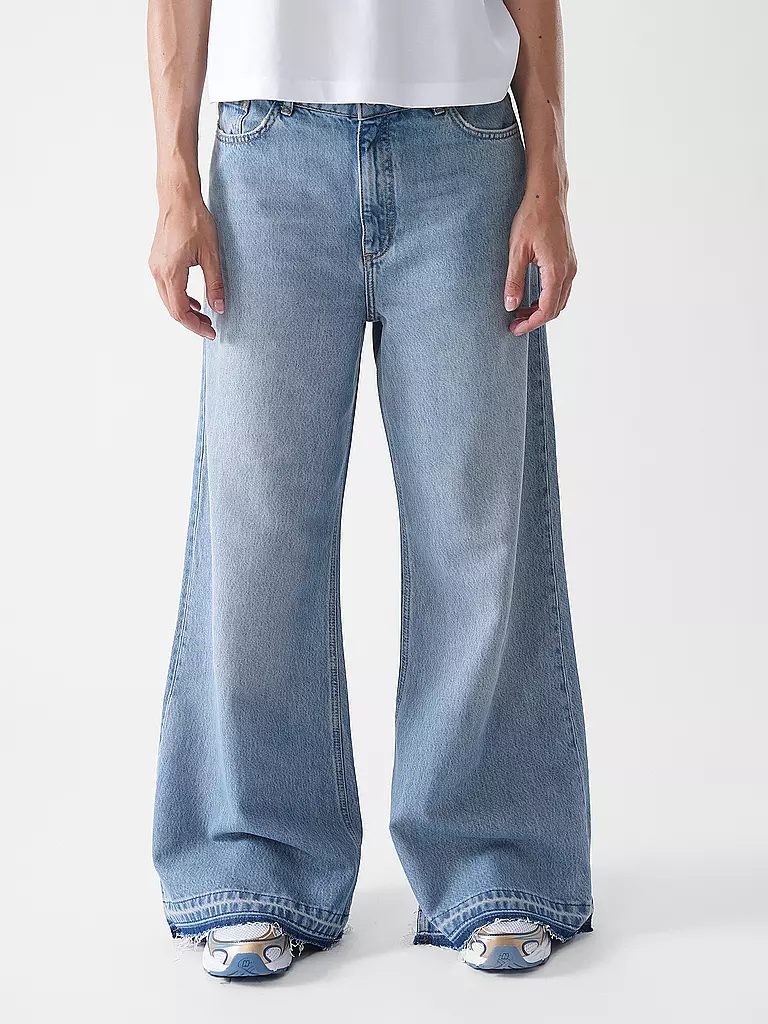 RICH & ROYAL | Jeans de corte acampanado | Azul