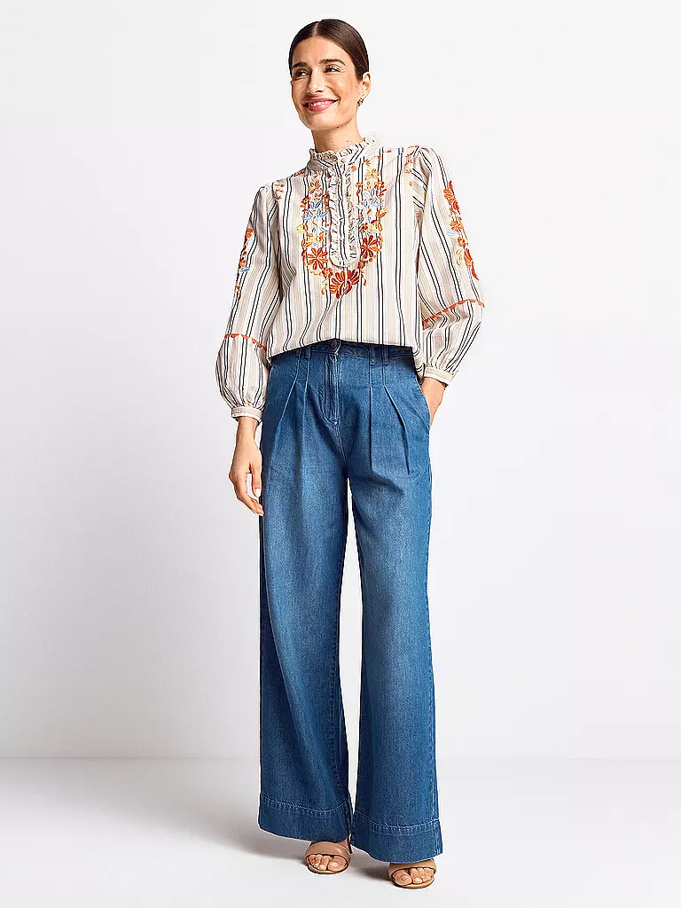 RICH & ROYAL | Jeans de pierna ancha | Azul