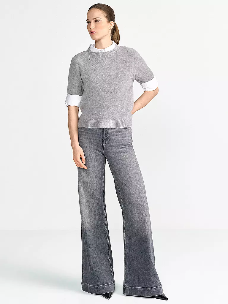 RICH & ROYAL | Jeans de pierna ancha | Gris