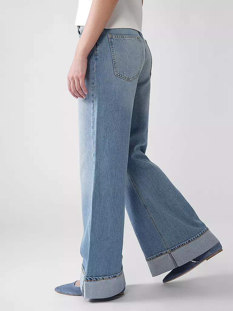 RICH & ROYAL | Jeans Wide Leg | Azul