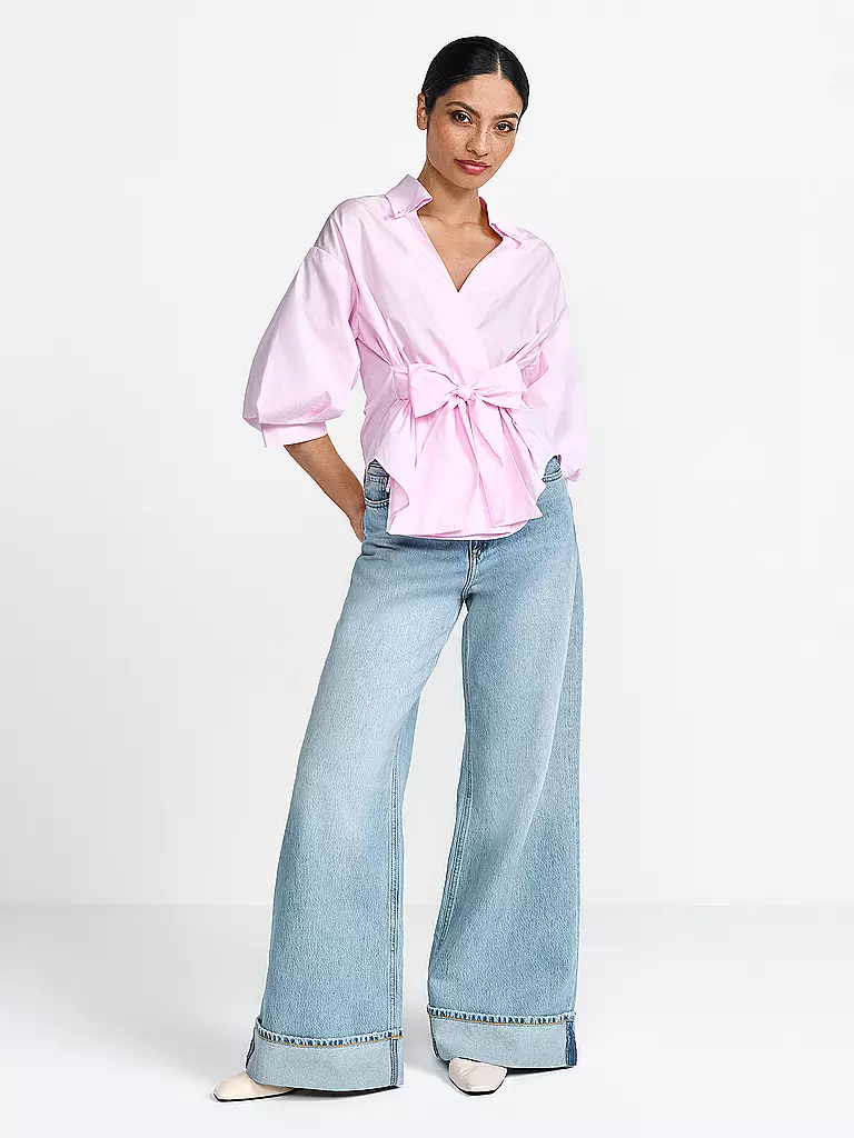 RICH & ROYAL | Jeans Wide Leg | Azul