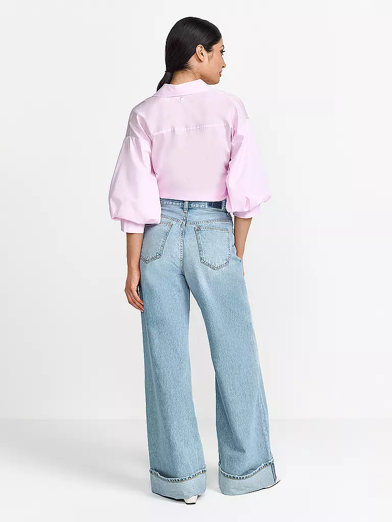 RICH & ROYAL | Jeans Wide Leg | Azul