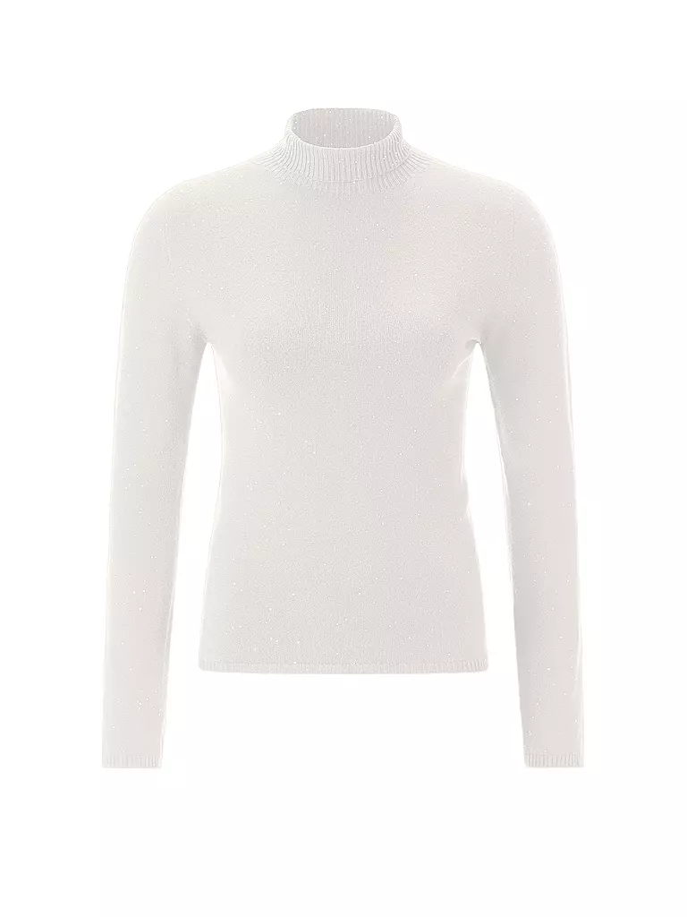 RICH & ROYAL | Jersey de cuello alto | Crema