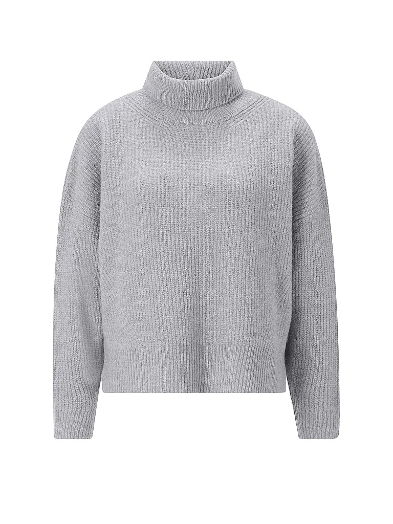 RICH & ROYAL | Jersey de cuello alto | Gris