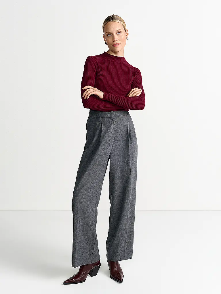 RICH & ROYAL | Jersey | Rojo oscuro