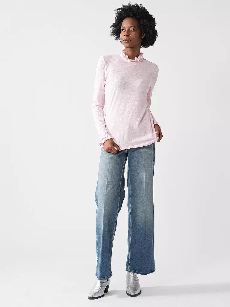 RICH & ROYAL | Langarmshirt | Rosa