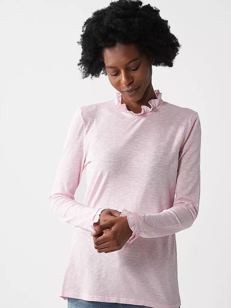 RICH & ROYAL | Langarmshirt | Rosa