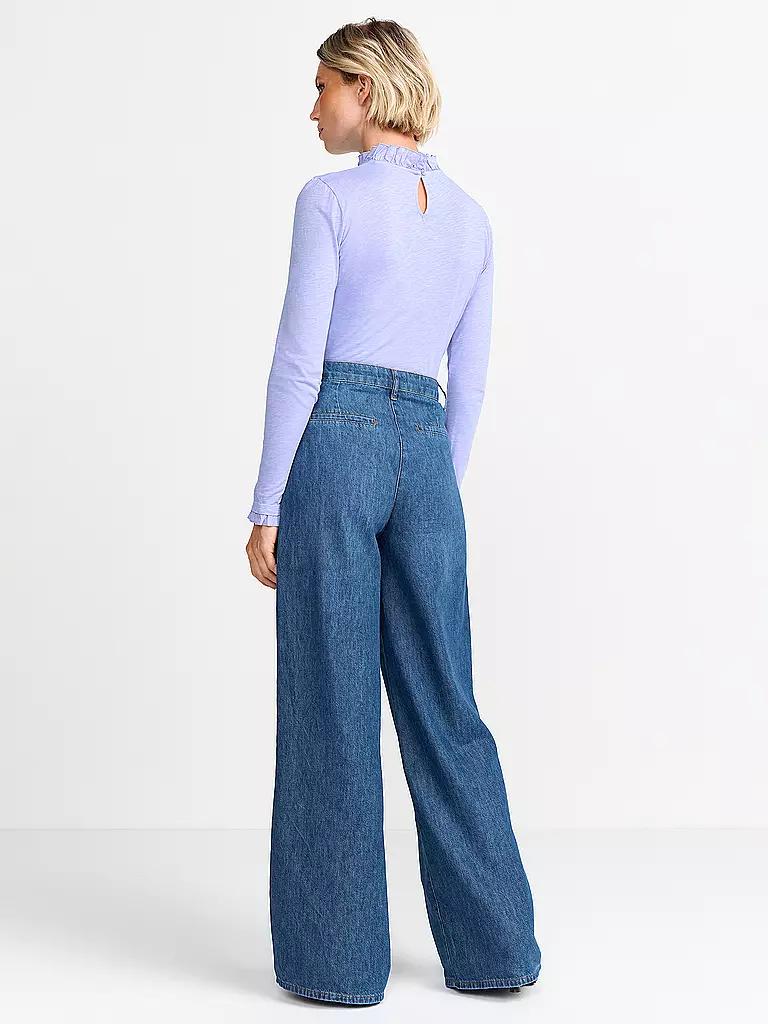 RICH & ROYAL | Langarmshirt | Lila