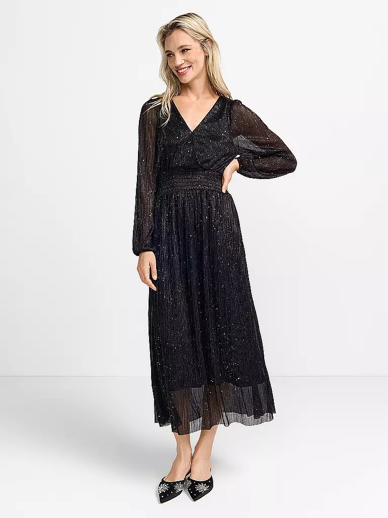 RICH & ROYAL | Maxivestido | Negro