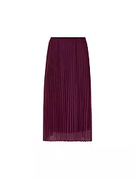 RICH & ROYAL | Midi falda | Rojo oscuro