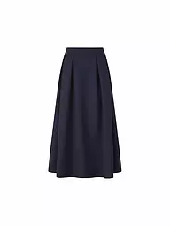 RICH & ROYAL | Midi falda | Azul oscuro