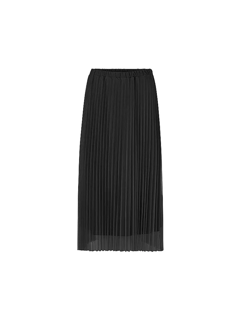 RICH & ROYAL | Midi falda | Negro