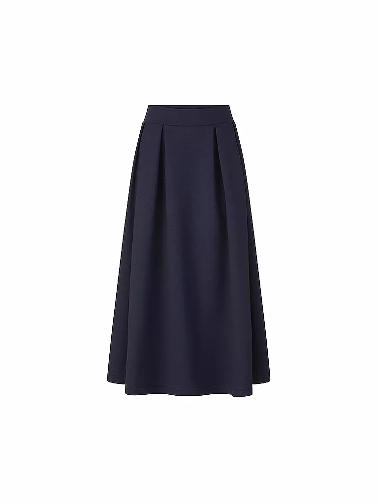 RICH & ROYAL | Midi falda | Azul oscuro