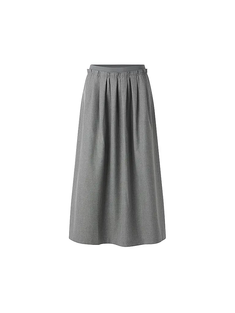 RICH & ROYAL | Midi falda | Gris