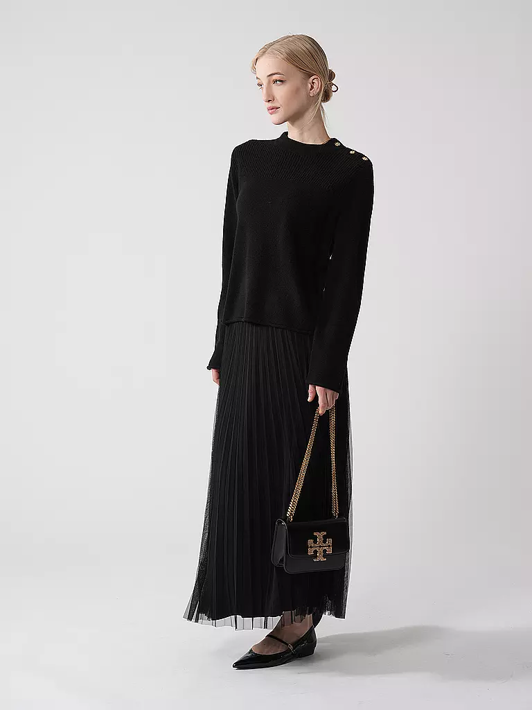 RICH & ROYAL | Midi falda | Negro