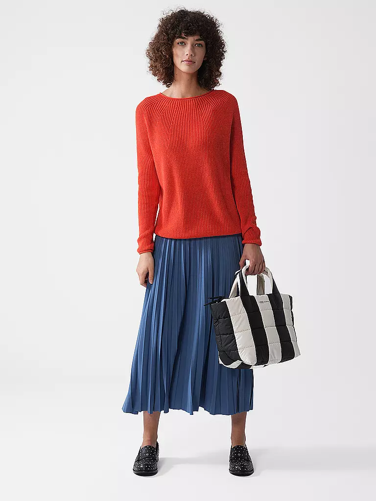 RICH & ROYAL | Midi falda | Azul