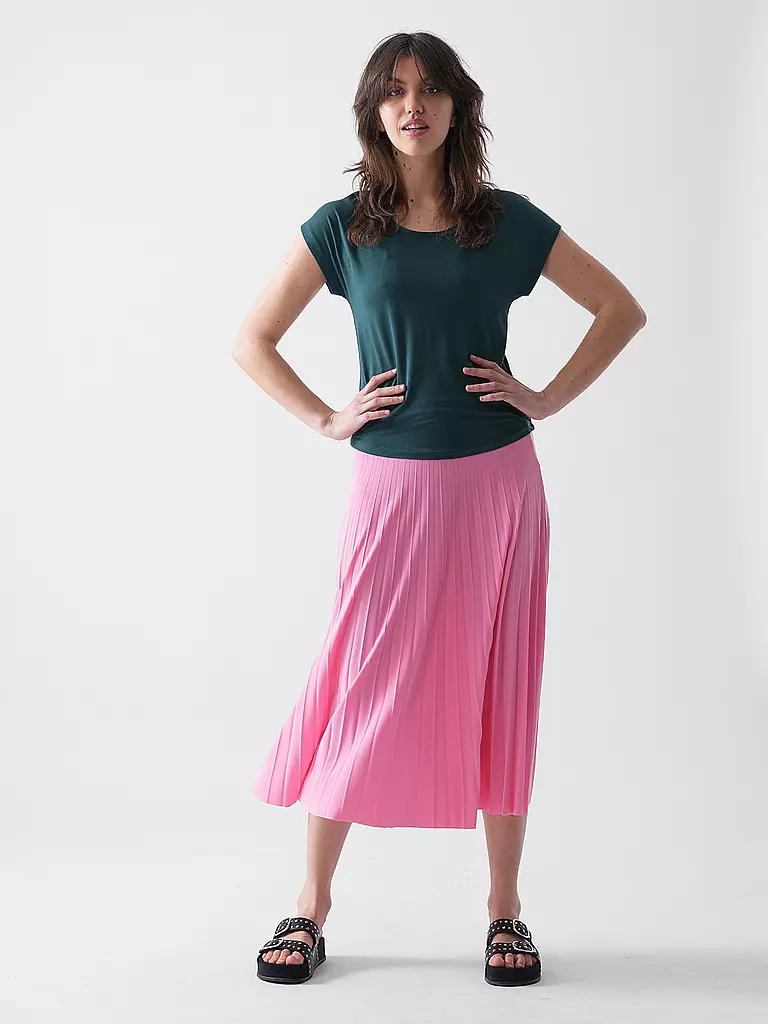 RICH & ROYAL | Midi falda | Rosa