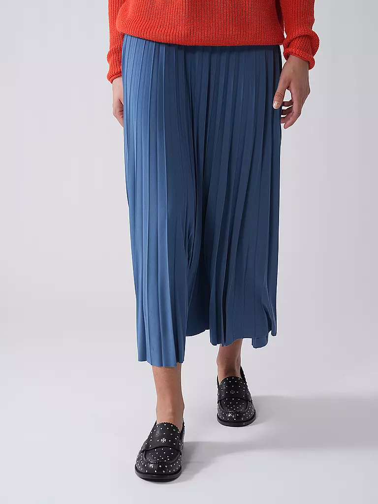 RICH & ROYAL | Midi falda | Azul