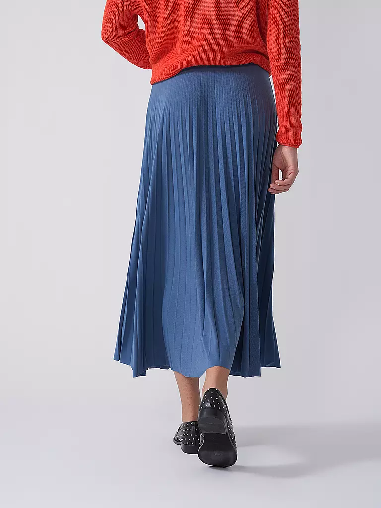 RICH & ROYAL | Midi falda | Azul