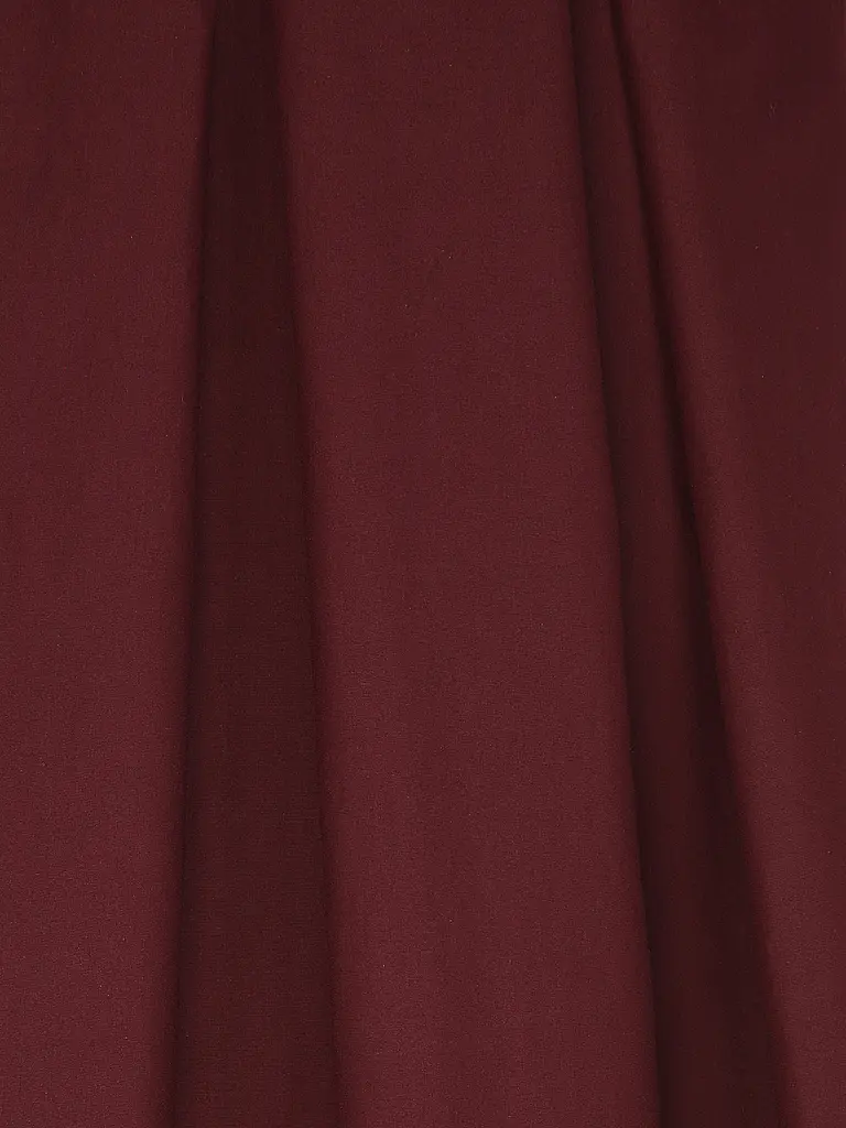 RICH & ROYAL | Midi falda | Rojo oscuro