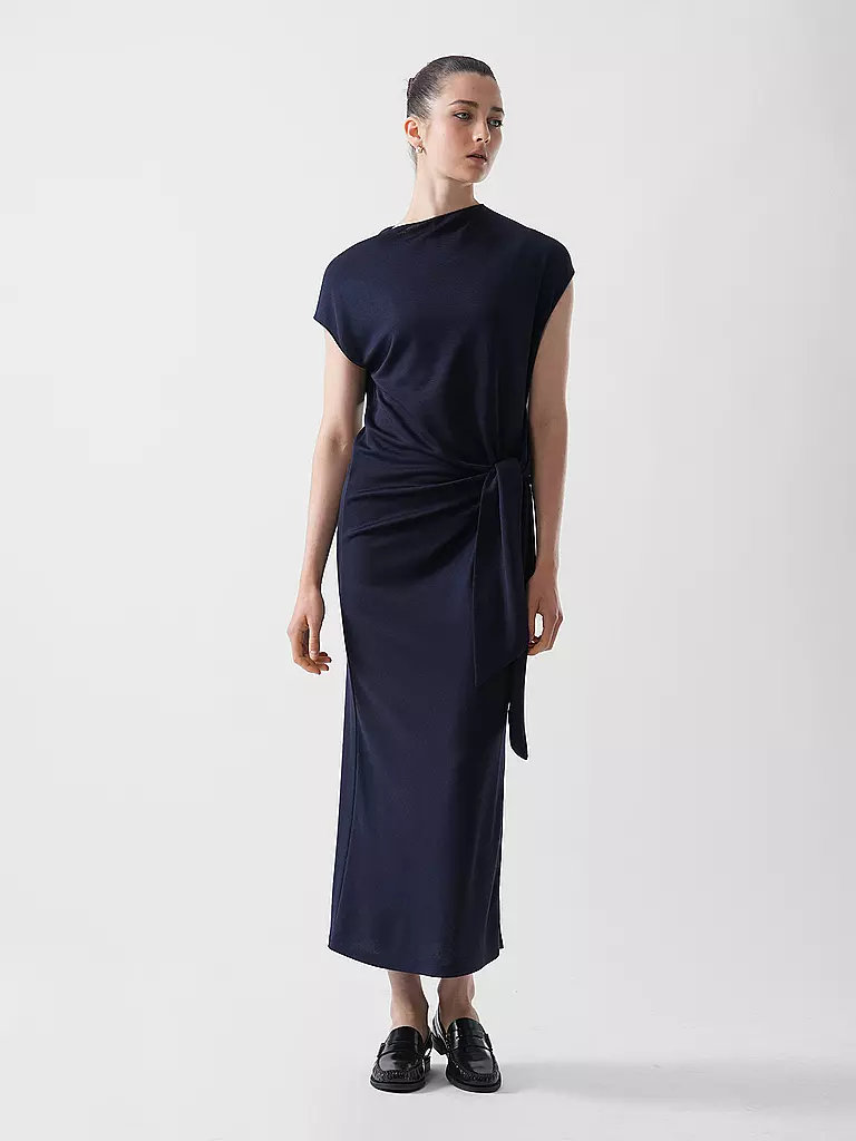 RICH & ROYAL | Midikleid | Azul oscuro