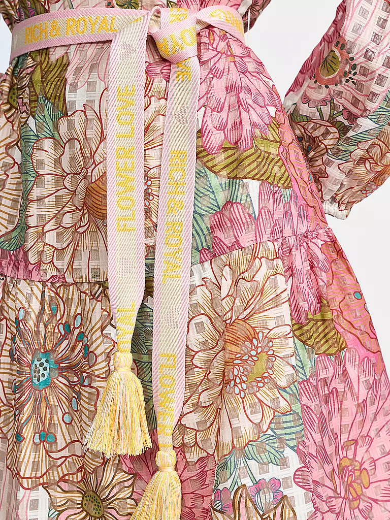 RICH & ROYAL | Midikleid | Rosa