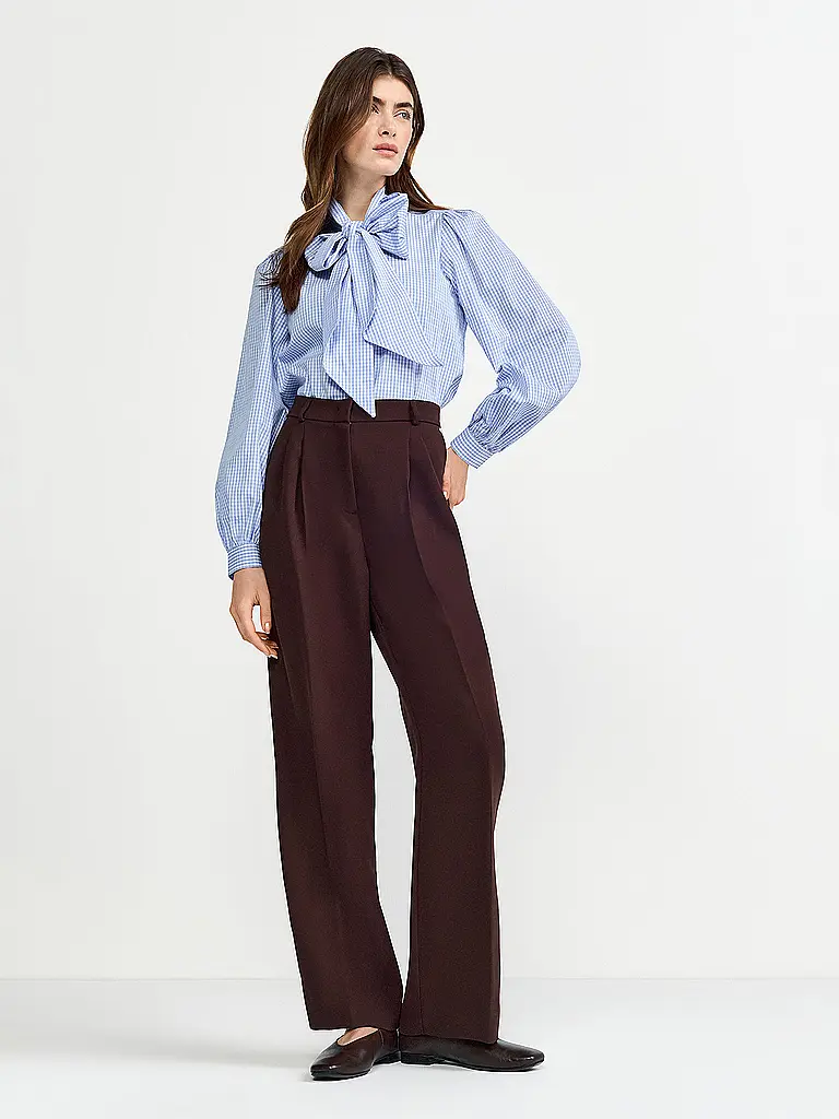 RICH & ROYAL | Pantalón de vestir 7/8 | Marrón