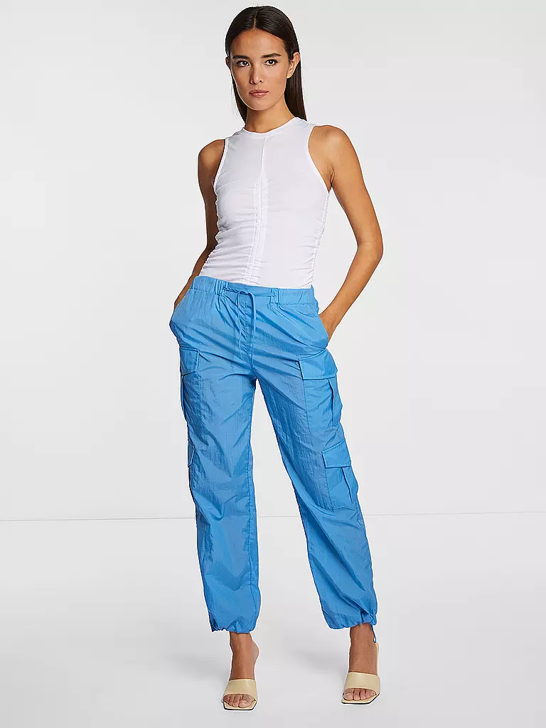 RICH & ROYAL | Pantalones cargo | Azul