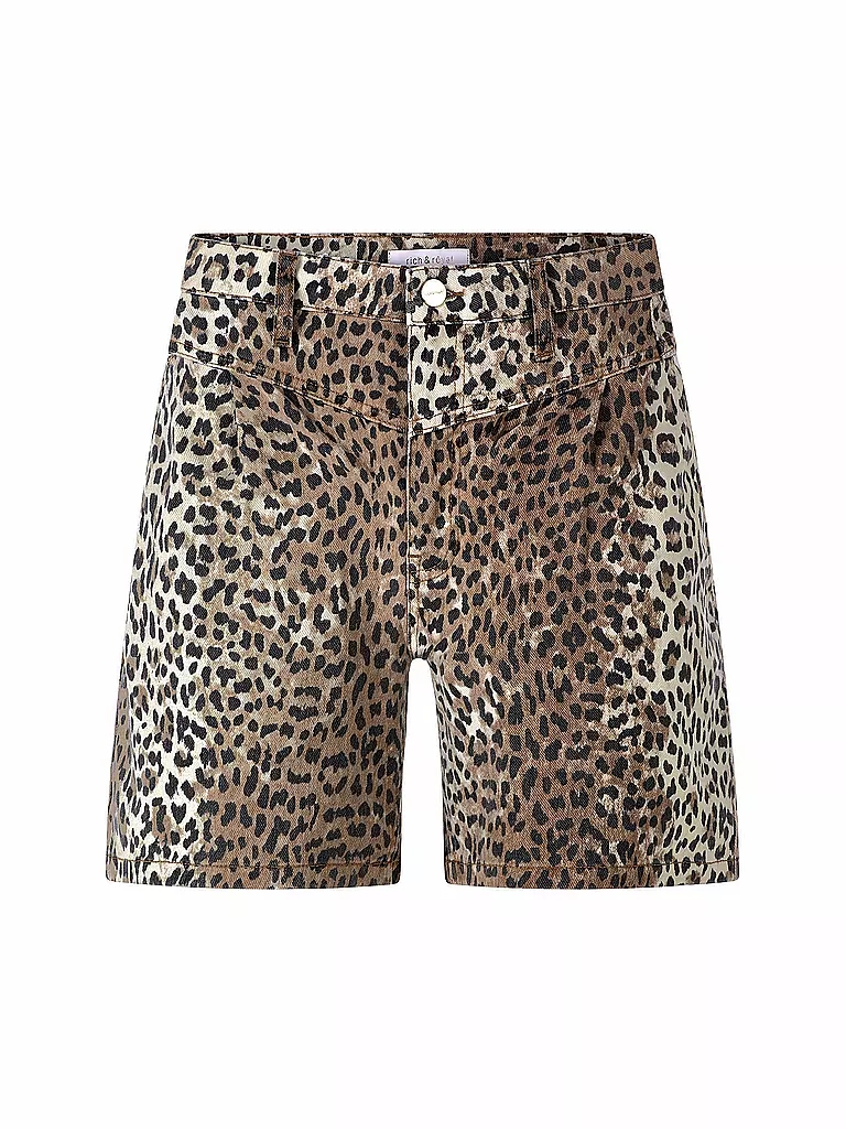RICH & ROYAL | Pantalones cortos vaqueros | Marrón