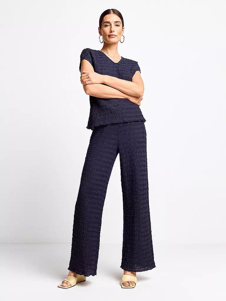 RICH & ROYAL | Pantalones Marlene | Azul oscuro
