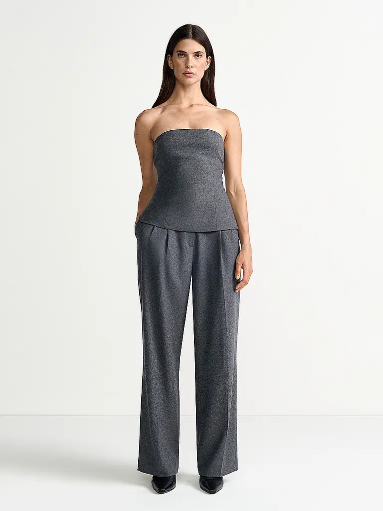 RICH & ROYAL | Pantalones Marlene | Gris