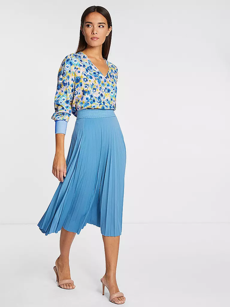 RICH & ROYAL | Plisseerock  | Azul