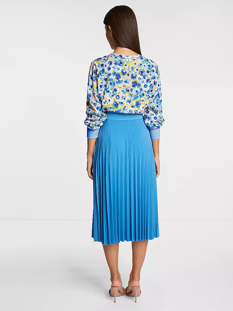 RICH & ROYAL | Plisseerock  | Azul