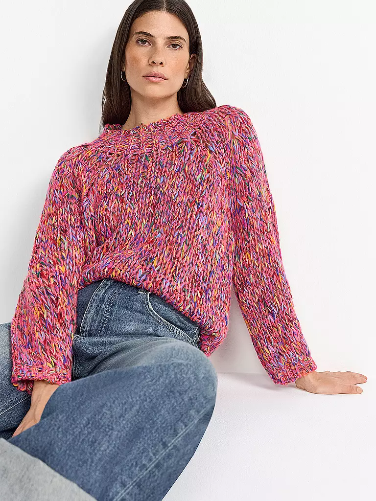 RICH & ROYAL | Pullover  | Fucsia